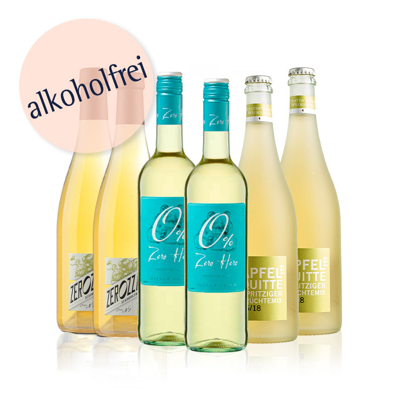 Alkoholfreie Weine Paket Shop Heuser